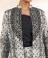 Women's Unstitched Lawn Embroidered Black 2 Piece Suit